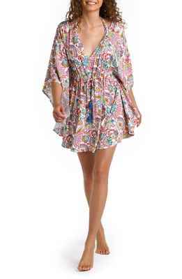 La Blanca Cover-Up Caftan in Multi