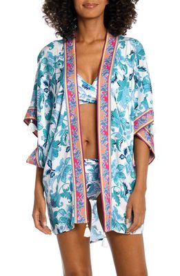 La Blanca Santorini Cover-Up in Emerald