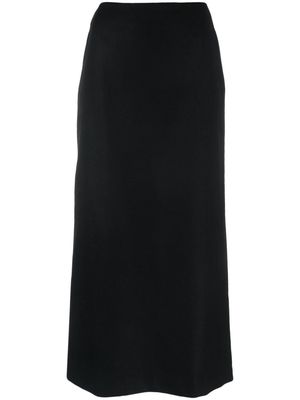 La Collection Alvida virgin wool maxi skirt - Black