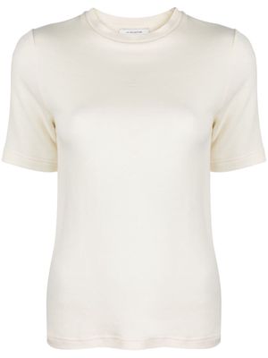La Collection short-sleeve cotton T-shirt - Neutrals