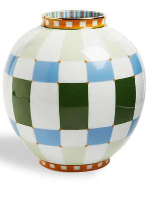 La DoubleJ Bubble porcelain vase - White