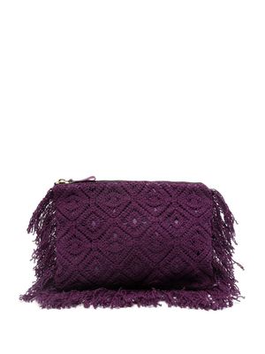 La DoubleJ Hand Pochette clutch bag - Purple