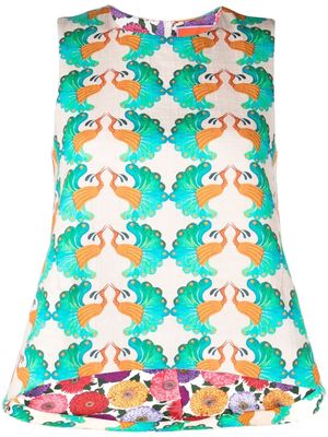 La DoubleJ La Scala sleeveless top - Neutrals