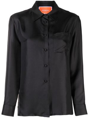 La DoubleJ long-sleeve Boy shirt - Black