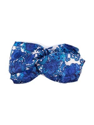 La DoubleJ Pinup twill headband - Blue