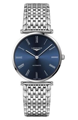 La Grande Classique de Longines Bracelet Watch, 38mm in Blue 