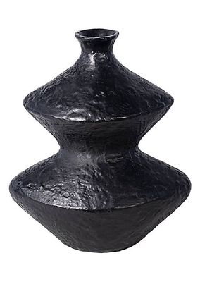 LA Modern Poe Metal Vase