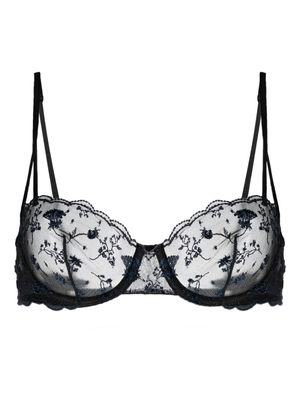 La Perla floral lace bra - Black