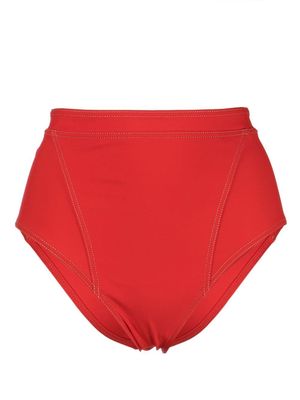 La Perla high-waisted bikini bottoms - Red