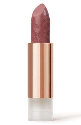 La Perla Refillable Matte Silk Lipstick in Nude Red Refill