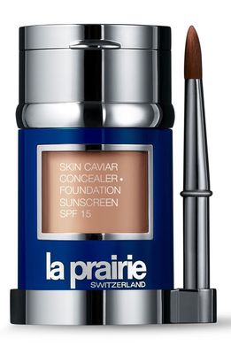 La Prairie Skin Caviar Concealer Foundation Sunscreen SPF 15 in Creme Peche