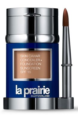 La Prairie Skin Caviar Concealer Foundation Sunscreen SPF 15 in Soliel Peche