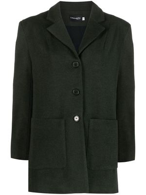 La Seine & Moi Maxime wool-cashmere coat - Green