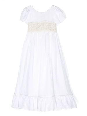La Stupenderia Bianca lace-detail dress - White