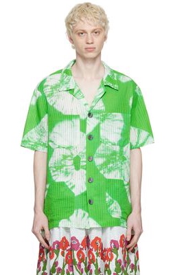 Labrum Green Cotton Shirt