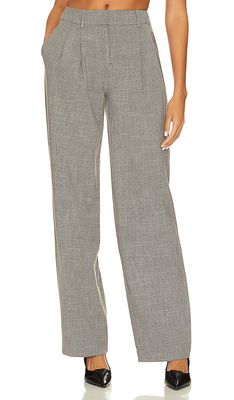 L'Academie The Slouchy Trouser in Grey