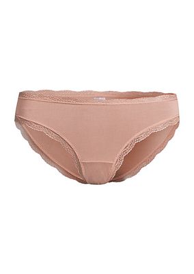 Lace-Trimmed Brief-Cut Panty