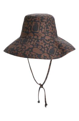 Lack of Color Holiday Cotton Canvas Bucket Hat in Black