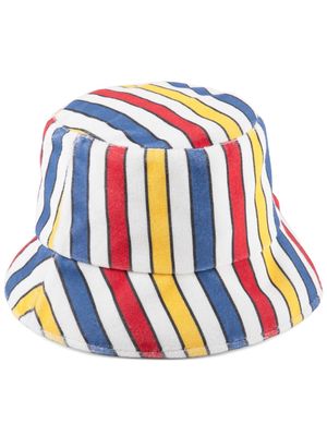 Lack Of Color stripe-pattern bucket hat - Multicolour