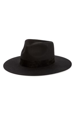 Lack of Color The Mirage Wool Fedora in Black