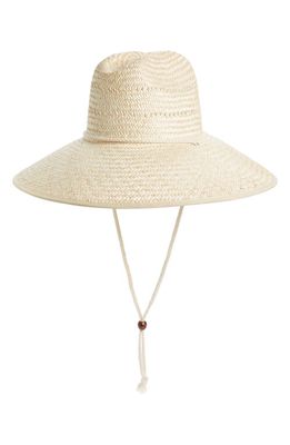 Lack of Color The Vista Straw Hat in Natural /White