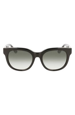 Lacoste 52mm Oval Sunglasses in Black