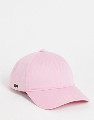 Lacoste baseball cap in pink