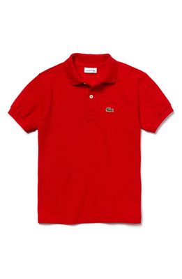 Lacoste Classic Pique Polo in Red