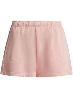 Lacoste cotton short shorts - Pink