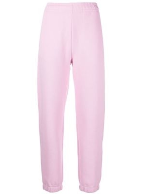 Lacoste elasticated-cuff joggers - Pink