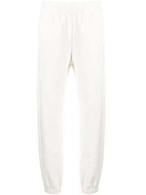 Lacoste elasticated-cuff joggers - White