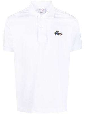 Lacoste elite collaboration polo shirt - White