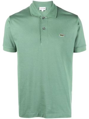 Lacoste embroidered-logo detail polo shirt - Green