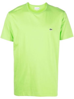 Lacoste embroidered-logo short-sleeve T-shirt - Green