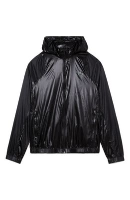Lacoste Hooded Jacket in 8Vm Black/Black-Black