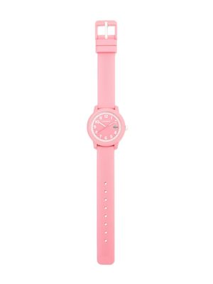 Lacoste Kids logo-print watch - Pink