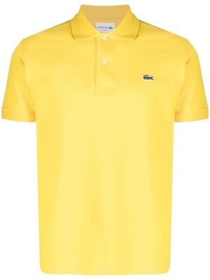 Lacoste L.12.12 logo-embroidered polo shirt - Yellow