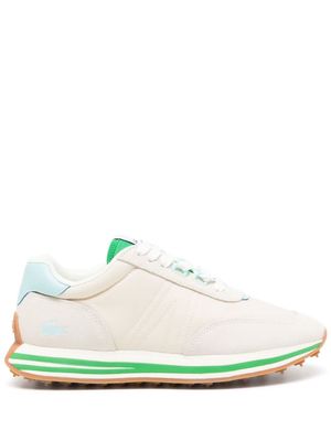 Lacoste L-Spin logo-patch sneakers - Neutrals
