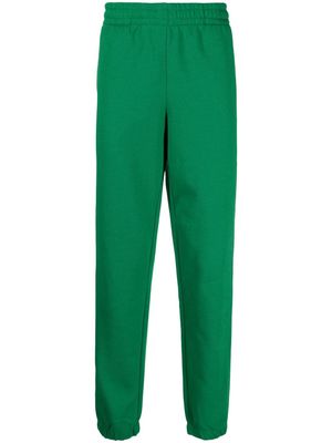 Lacoste logo-appliqué cotton blend track pants - Green