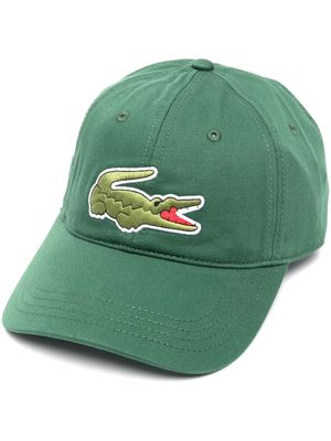 Lacoste logo-embroidered baseball cap - Green