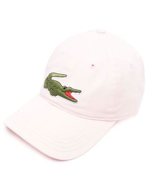 Lacoste logo-embroidered baseball cap - Pink