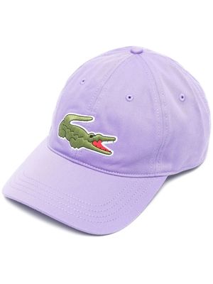 Lacoste logo-embroidered baseball cap - Purple