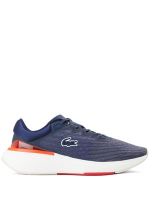 Lacoste logo-embroidered sneakers - Blue