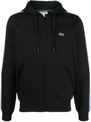 Lacoste logo-patch cotton sweatshirt - Black