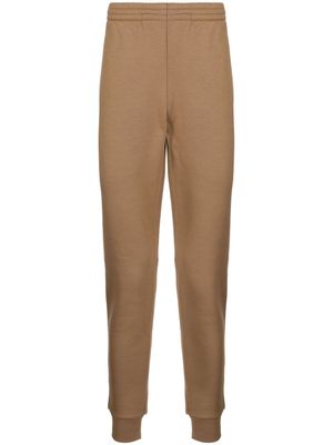 Lacoste logo-patch elasticated-waist track pants - Brown