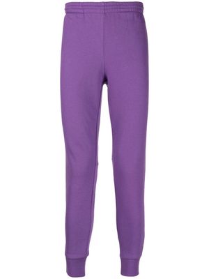 Lacoste logo-patch elasticated-waist track pants - Purple