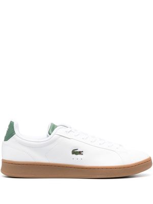 Lacoste logo-patch low-top sneakers - White