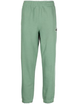 Lacoste logo-patch track pants - Green