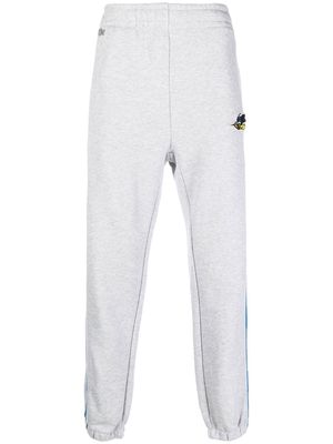 Lacoste logo-patch track pants - Grey