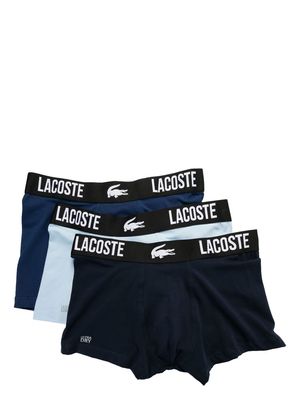 Lacoste logo-print boxers - Blue